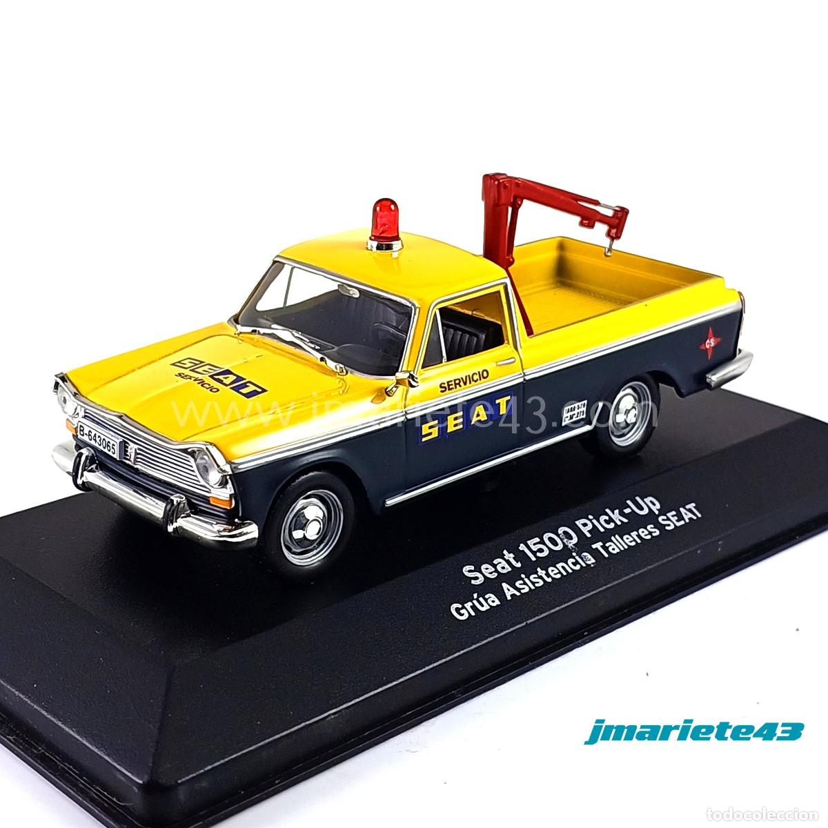 Model Cars: Seat 1500 PickUp - Grua Asistencia Talleres Seat 1:43