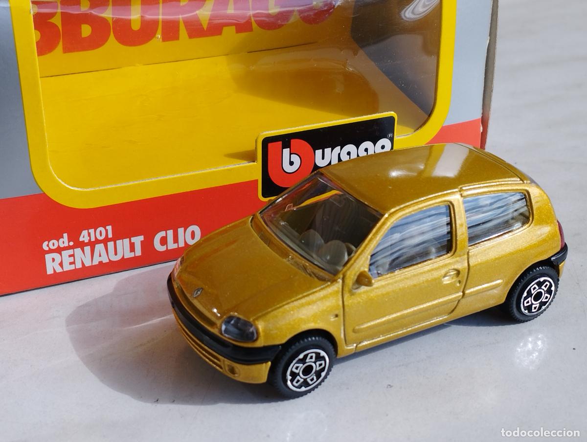 Coches a escala: RENAULT CLIO BBURAGO BURAGO 1,43 NUEVO EN SU CAJA MUY BUENO