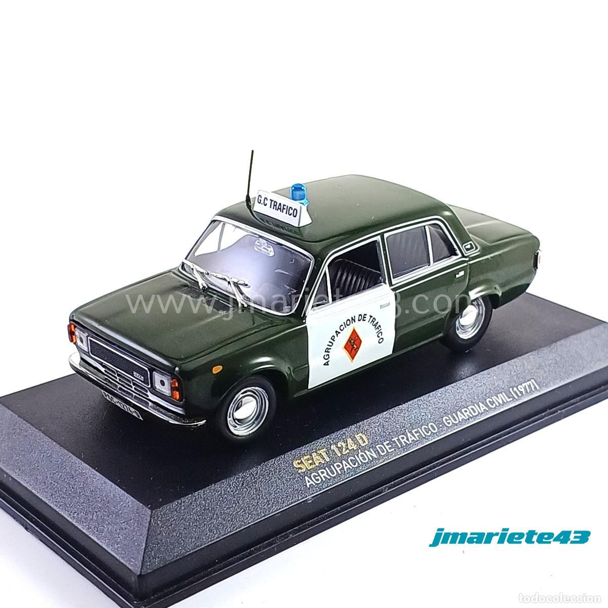 Model Cars: SEAT 124D. Agrupaci&oacute;n de Tr&aacute;fico, G. C.( 1977 ) 1:43