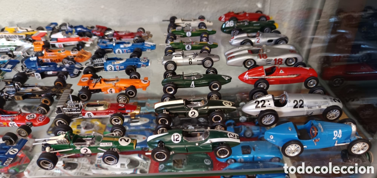 Carros em escala: COLECCION DE 60 COCHES F1 (1927-2021)