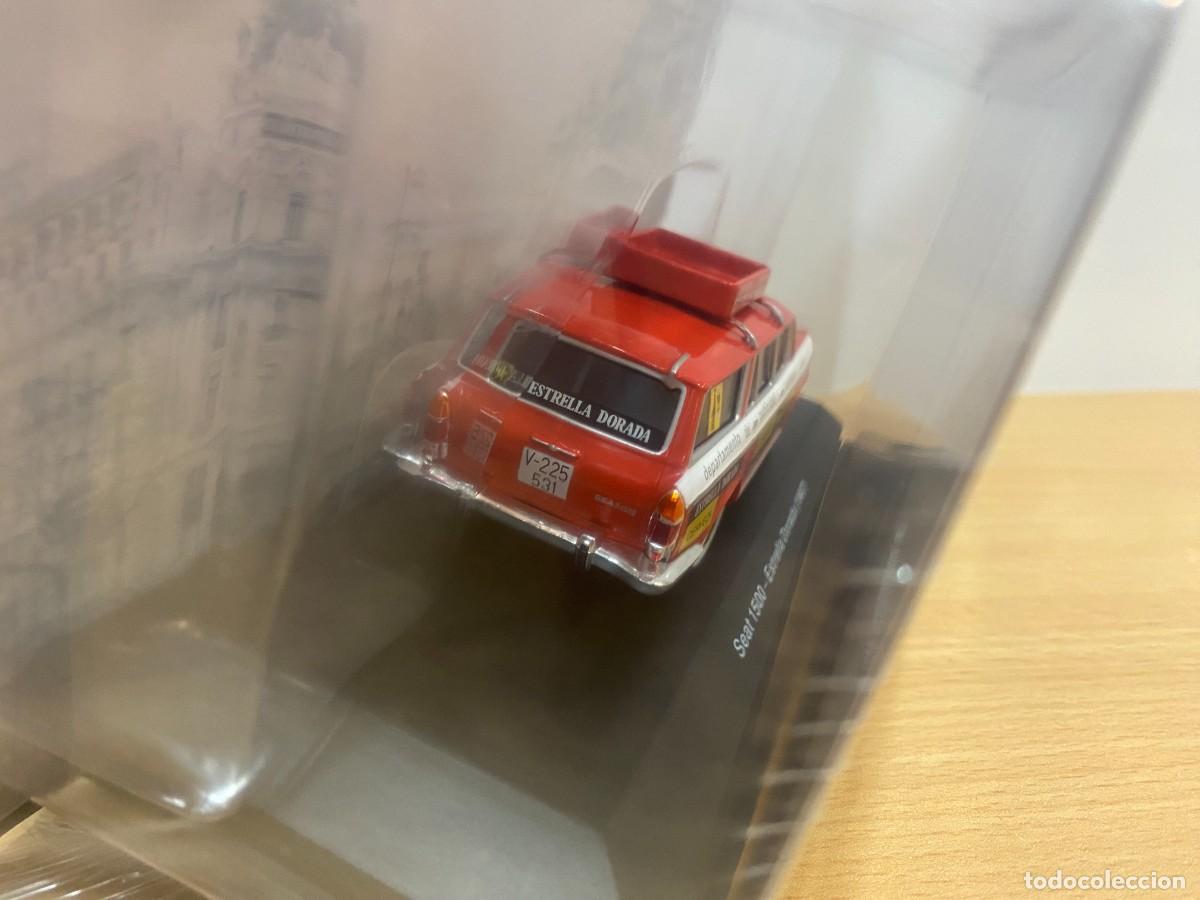 Coches a escala: VEH&Iacute;CULO IXO DE REPARTO 1/43 - SEAT 1500 CERVEZA ESTRELLA DORADA (1967). PRECINTADO CON FASC&Iacute;CULO
