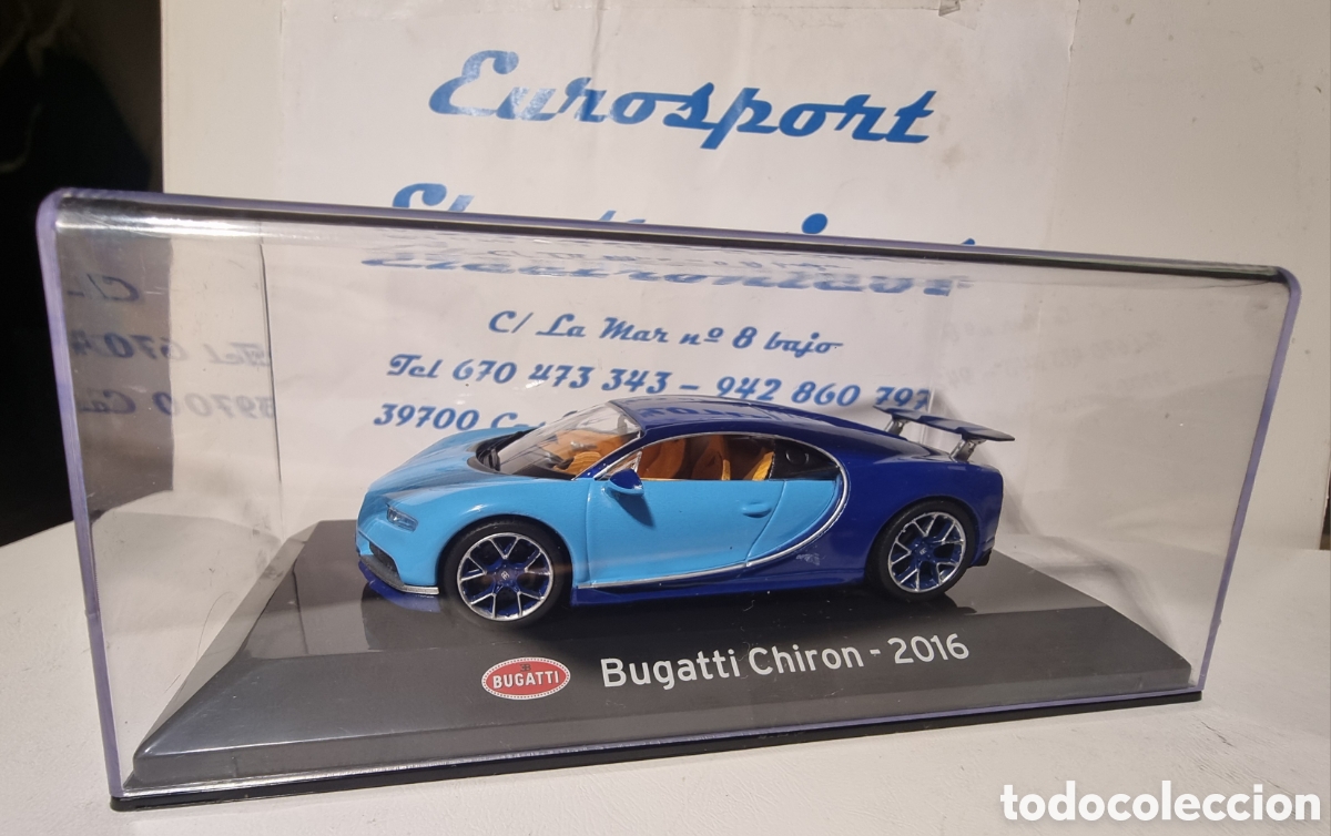 Coches a escala: Bugatti Chiron 2016 escala 1/43 - Foto 6