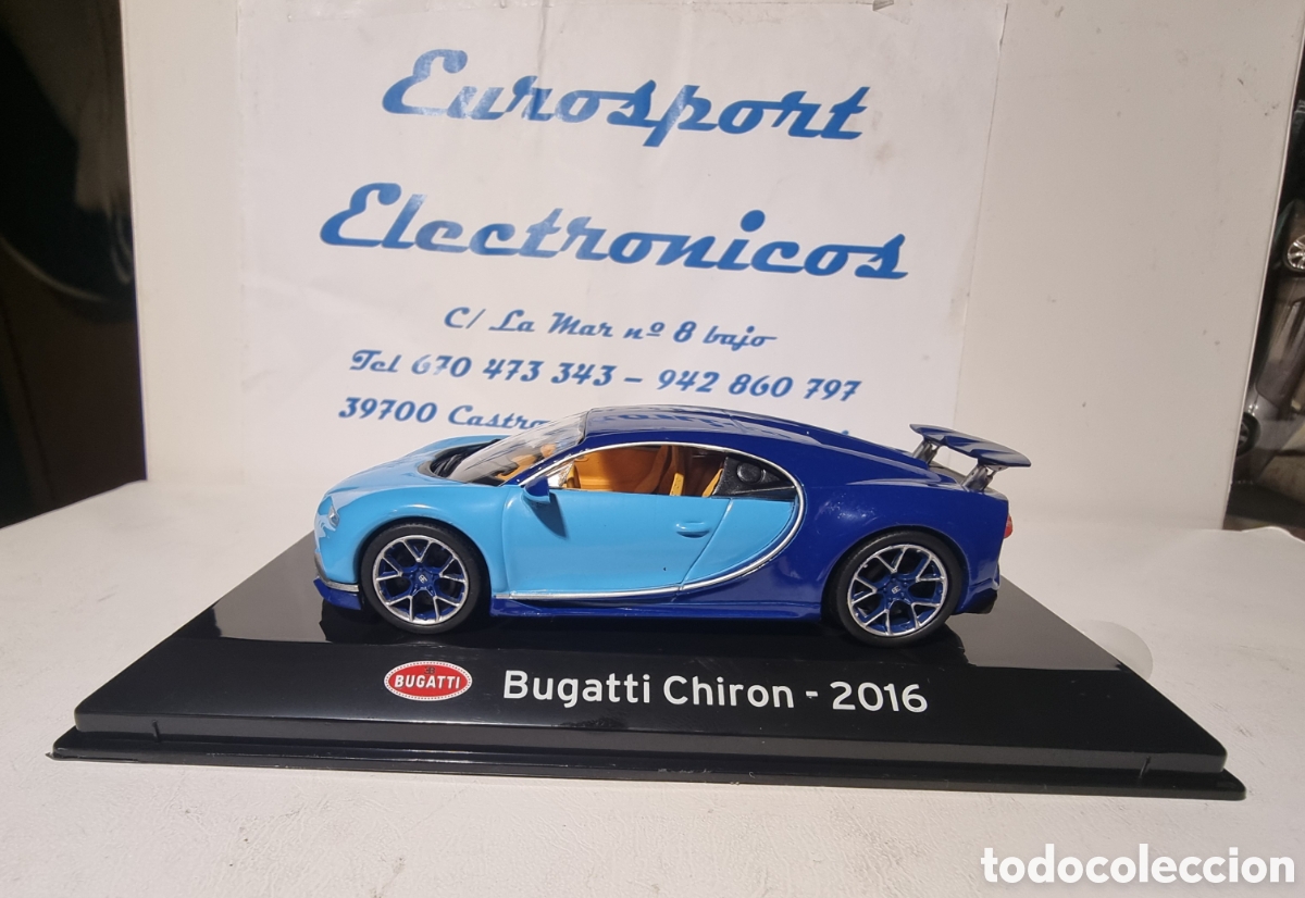 Coches a escala: Bugatti Chiron 2016 escala 1/43 - Foto 1