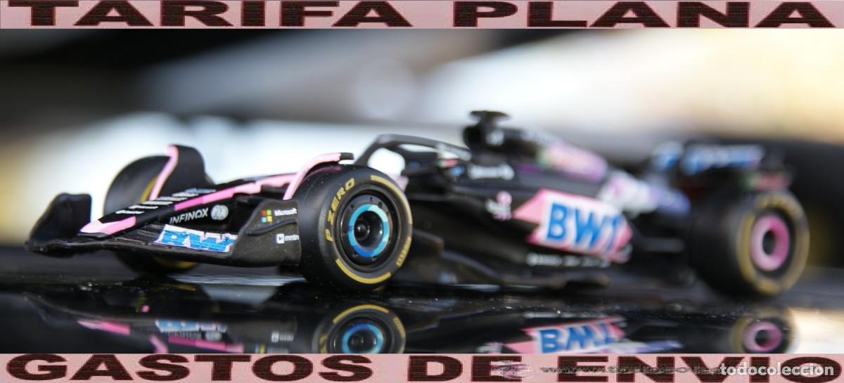 Coches a escala: ALPINE A524 F1 OCON ESCALA 1:43 DE BURAGO EN CAJA