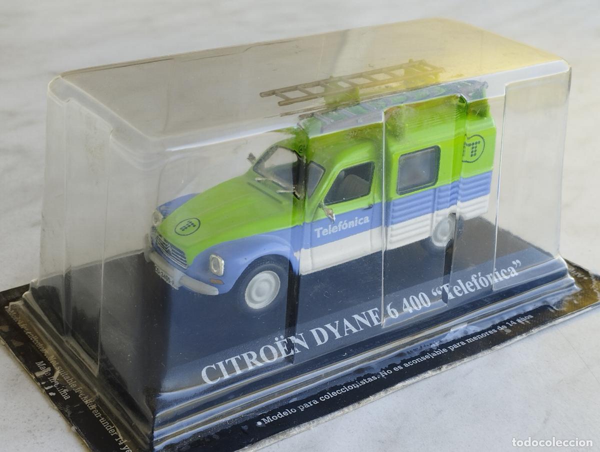 Coches a escala: CITROEN DYANE 6 AK 400 ACADIANE TELEFONICA MOVISTAR DE IXO ALTAYA SALVAT 1,43 NUEVO EN SU CAJA