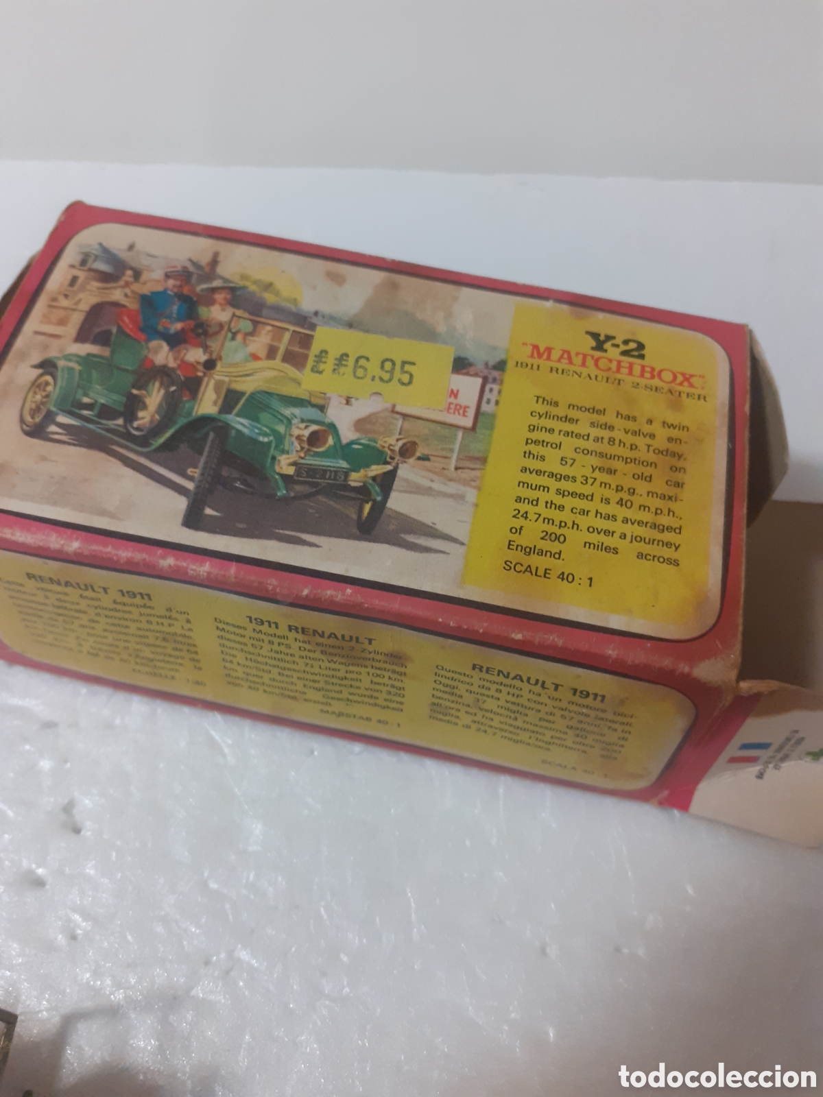 Coches a escala: MATCHBOX RENAULT 2 SEATER REF Y 2 EN CAJA - Foto 10