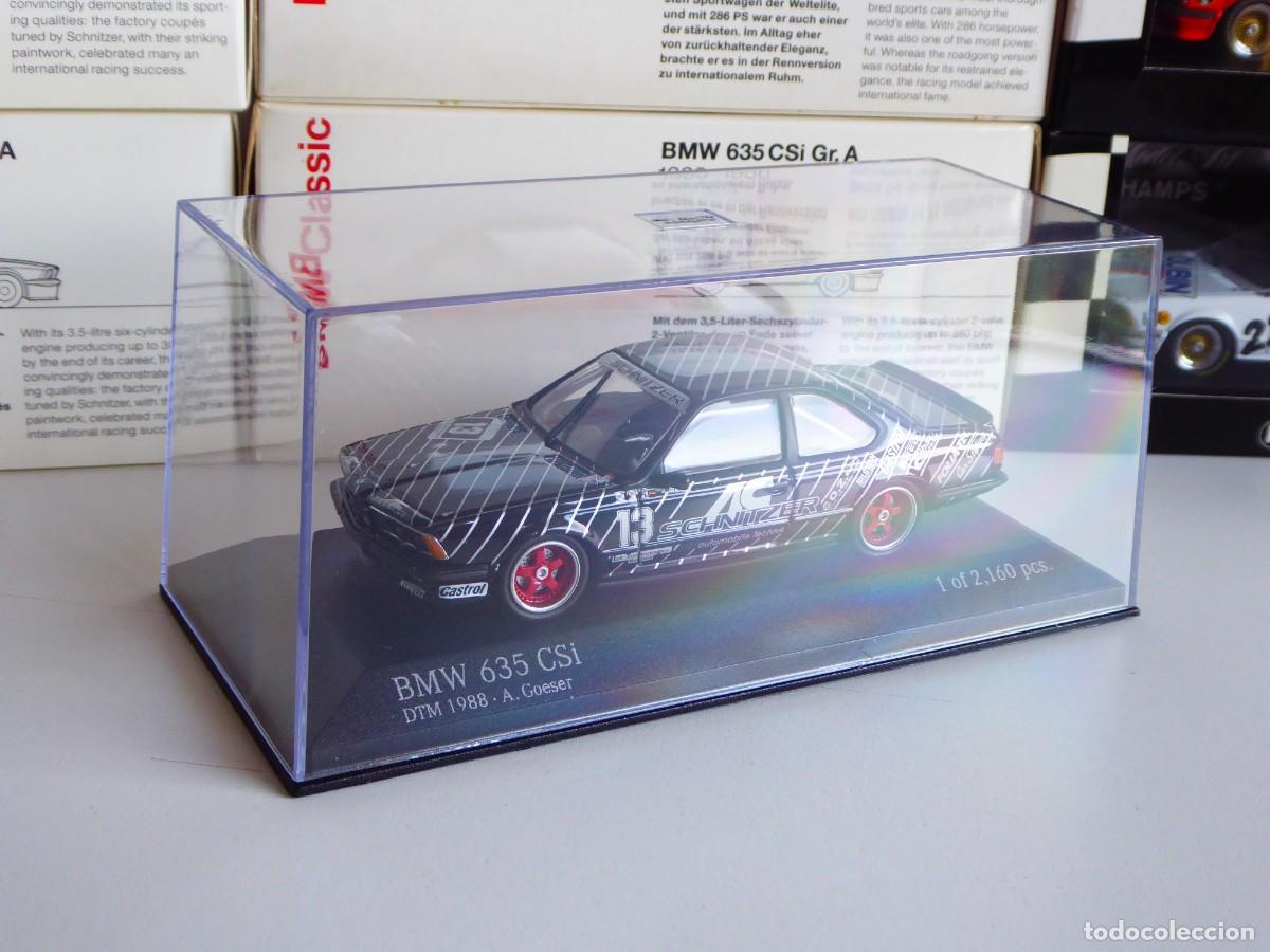 1/43 minichamps bmw 635 csi ac schnitzer #13 dt - Compra venta en 