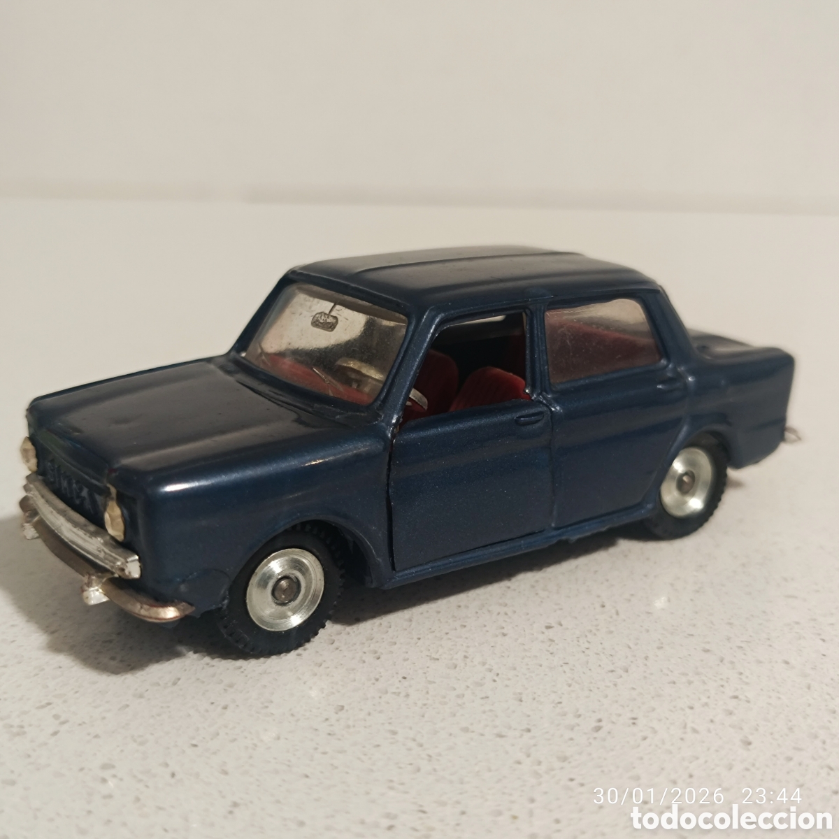 Miniature Nacoral - Simca 1000 Bleue - Échelle 1/43 - Voiture Ancienne