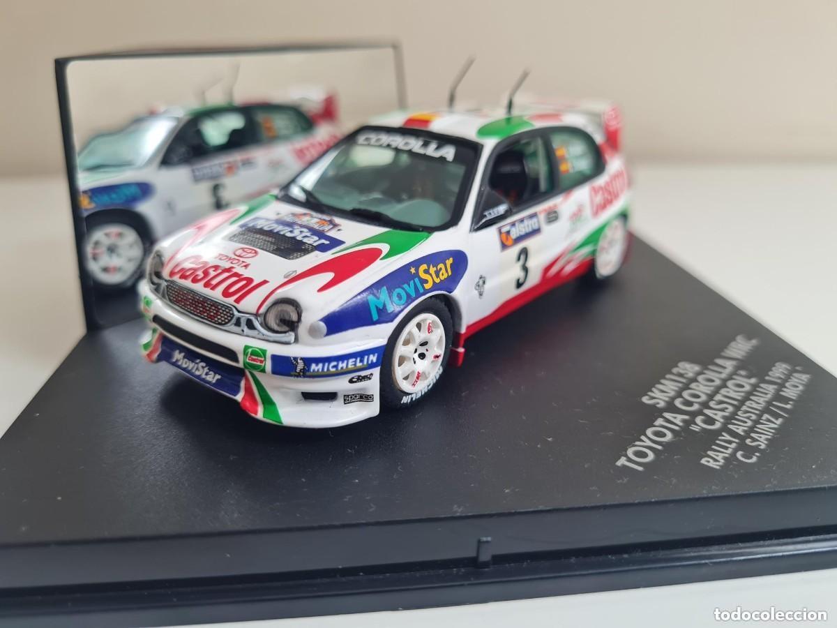 Vitesse Coche Toyota Corolla WRC Castrol Rally Australia 1999 Sainz Moya Limited Edition 2500 pcs