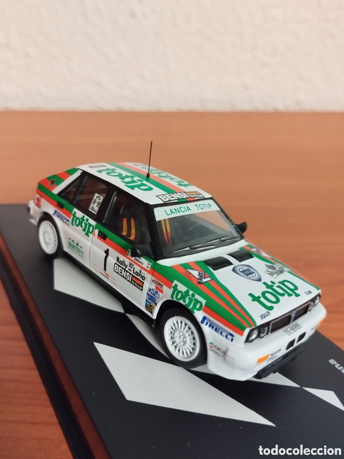 Model Cars: LANCIA DELTA HF 4WD TOTIP JOLLY CLUB