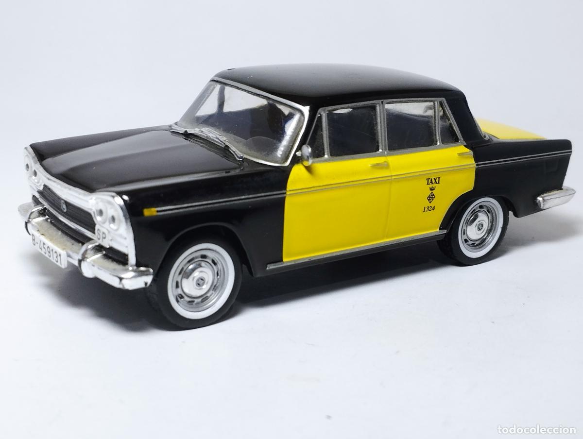 Voitures &agrave; l'&eacute;chelle: SEAT 1500 TAXI BARCELONA IXO ALTAYA SALVAT 1,43 CON PEQUE&Ntilde;O DEFECTO