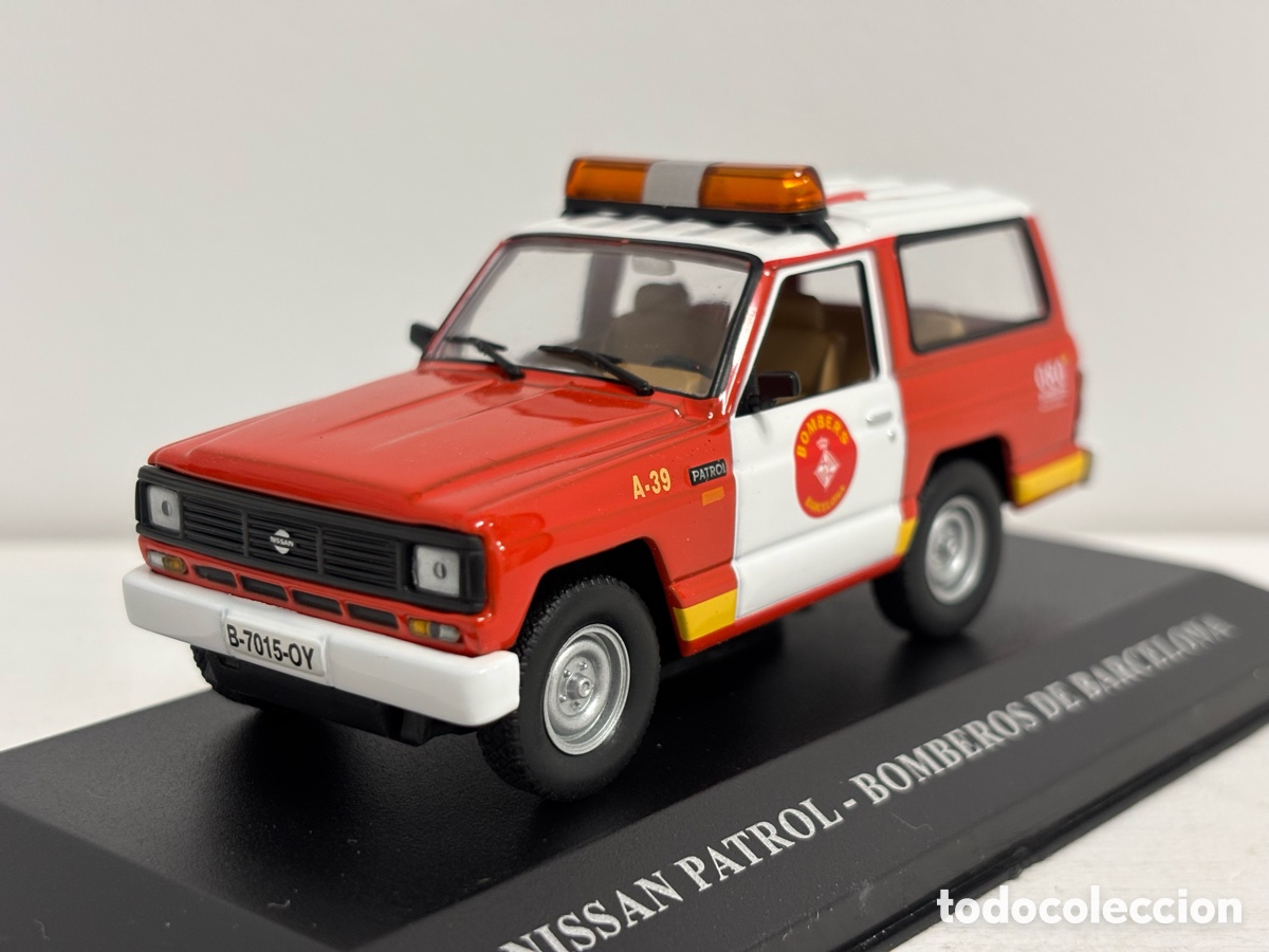 Carros em escala: NISSAN PATROL BOMBEROS BARCELONA SALVAT ESCALA 1/43