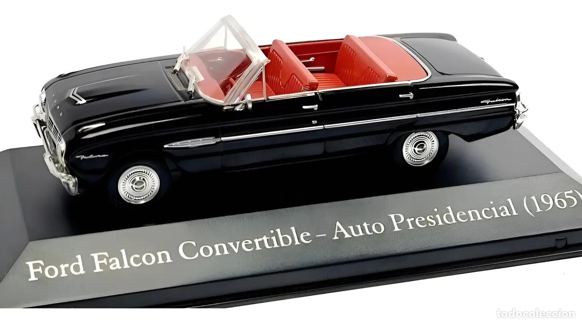 Coches a escala: Coche clasico Ford Falcon Convertible - Auto presidencial (1965) Argentina / Ixo, n57 (Escala 1:43)