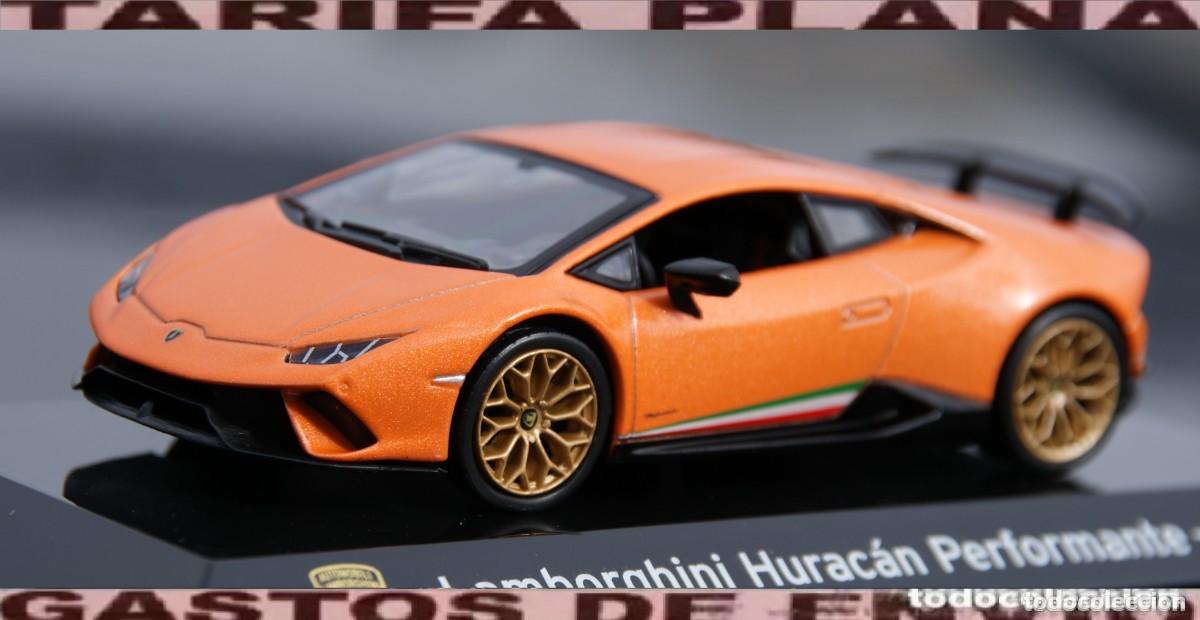 Coches a escala: LAMBORGHINI HURACAN PERFORMANTE 2017 ESCALA 1:43 de salvat EN SU CAJA