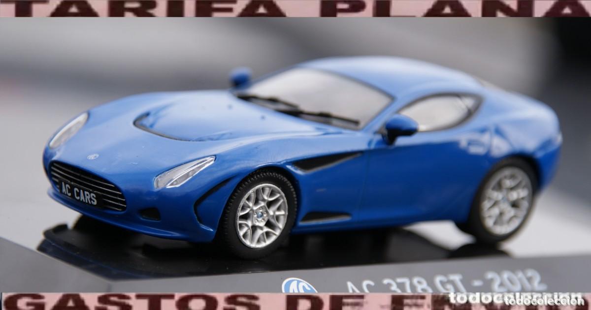 Coches a escala: AC 378 GT 2012 ESCALA 1:43 de salvat EN SU CAJA