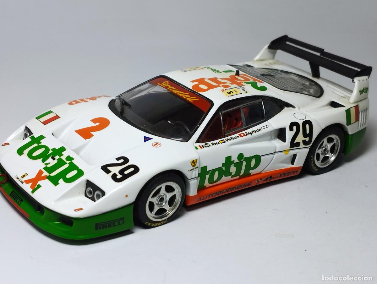 Auto in scala: FERRARI F40 F 40 RACING IXO PATA NEGRA ALTAYA SALVAT ESCALA 1,43 MUY BUENO