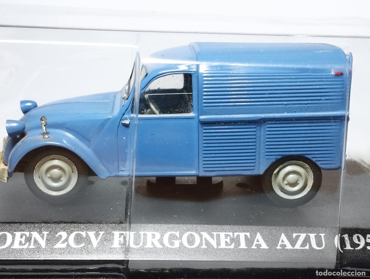Coches a escala: CITROEN 2 CV AZU FURGONETA DE IXO ALTAYA SALVAT 1,43 NUEVO CAJA