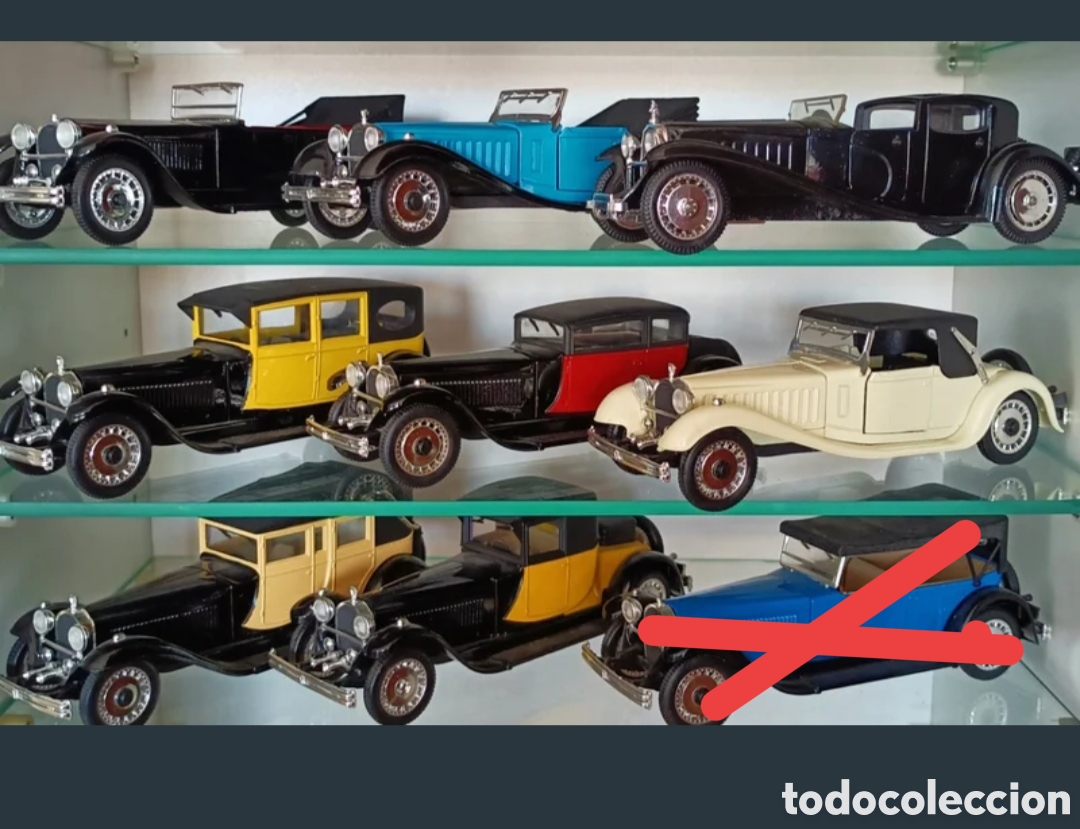 Model Cars: Colecci&oacute;n Bugatti 1:43 RIO