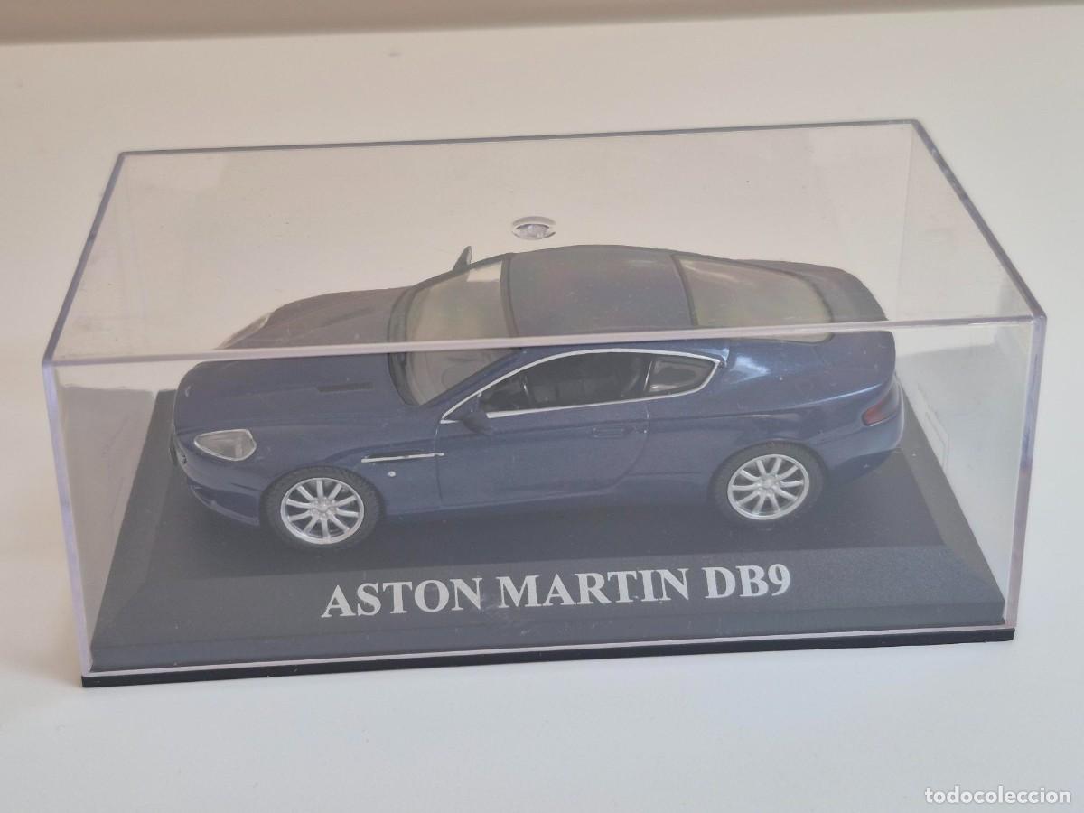 Aston Martin DB9 2004 – Modèle Réduit Altaya 1/43 – Bleu – Collection Neuve