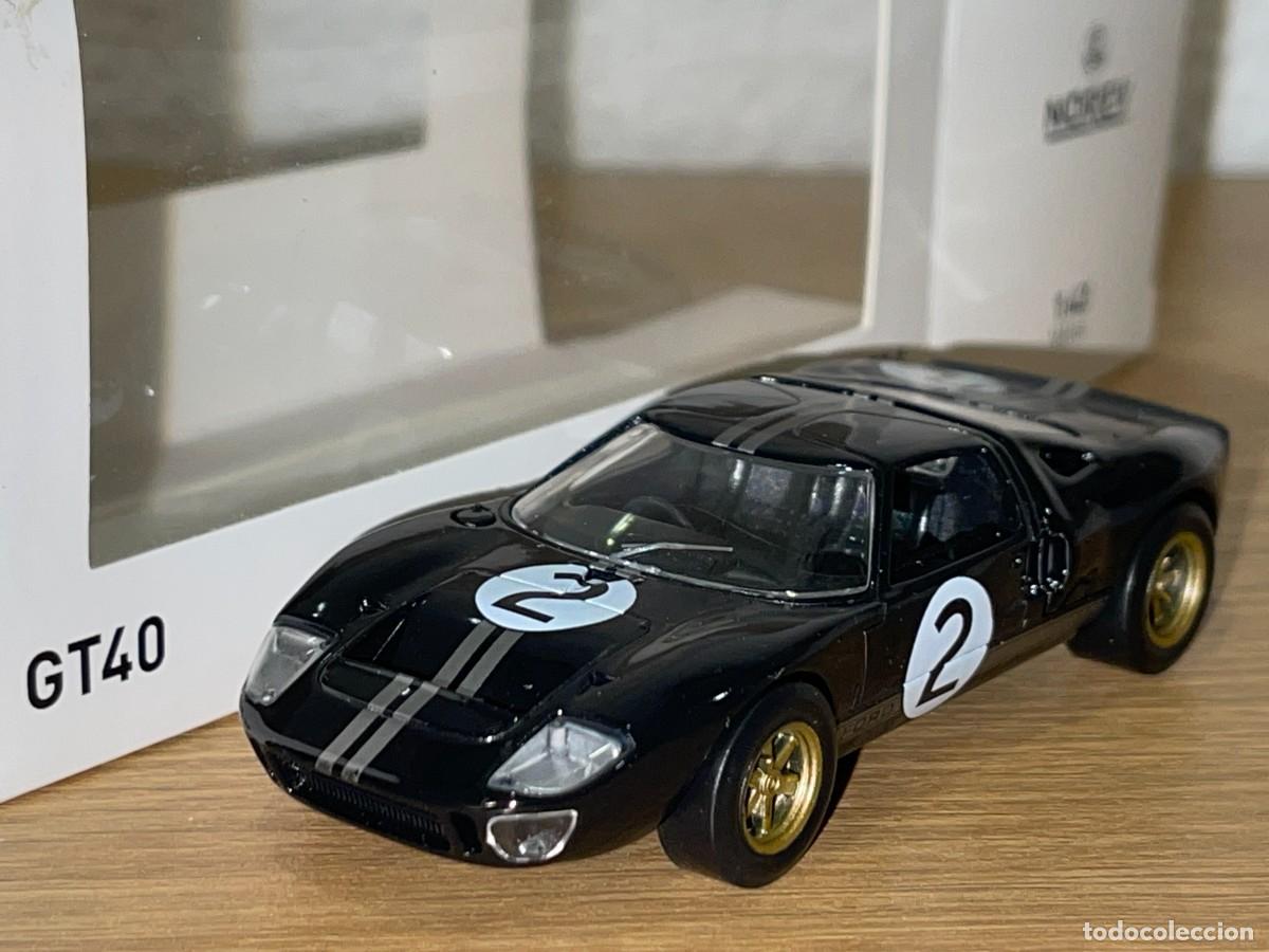 Auto in scala: Norev coche FORD GT40 N&ordm;2 negro 1/43 die-cast metal car escala 1:43 gt 40