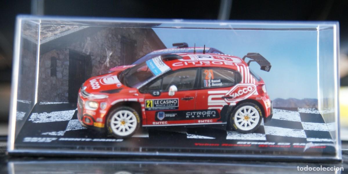 Voitures &agrave; l'&eacute;chelle: CITROEN C3 RALLY2 RALLYE MONTECARLO 2023 YOHAN ROSSEL ESCALA 1/43 DE ALTAYA EN CAJA