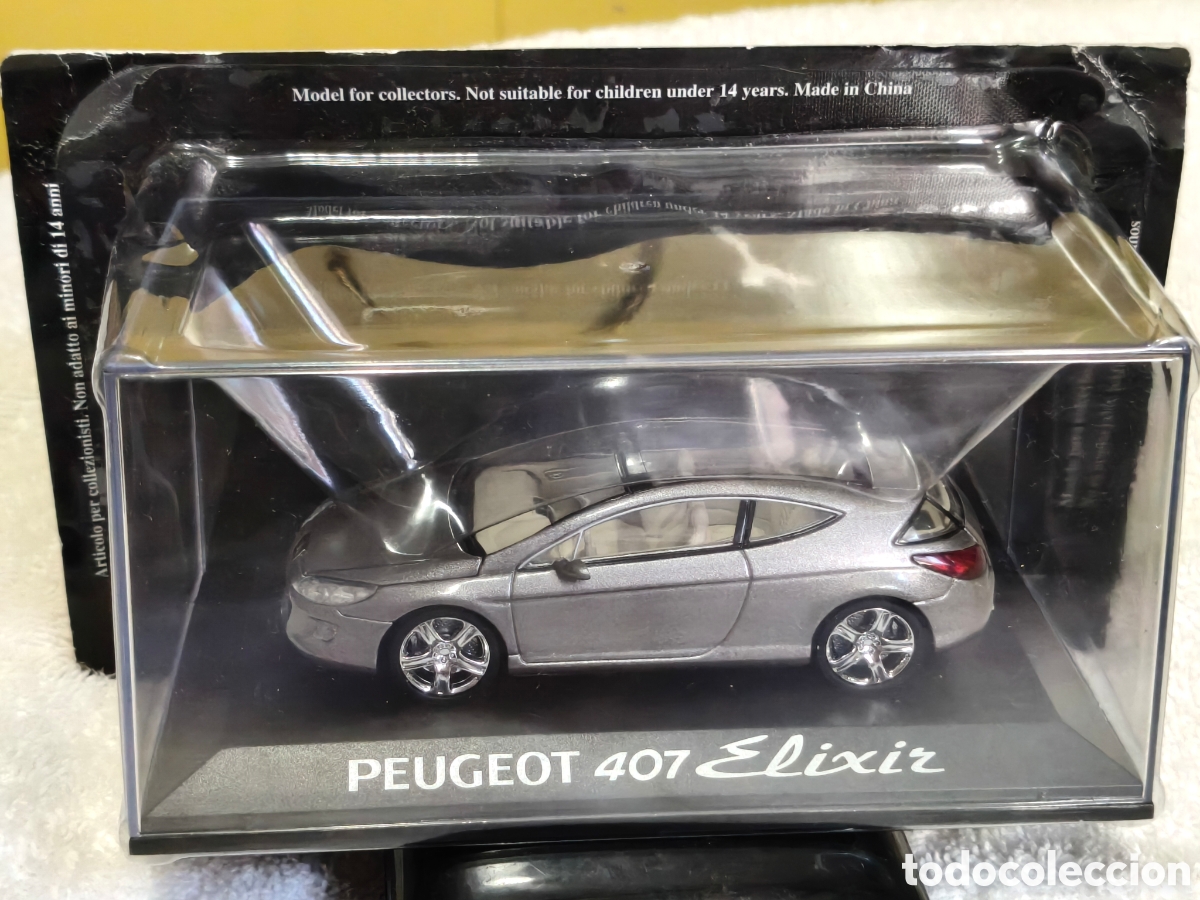 Coches a escala: Coche miniatura Peugeot 407 elixir escala 1.43
