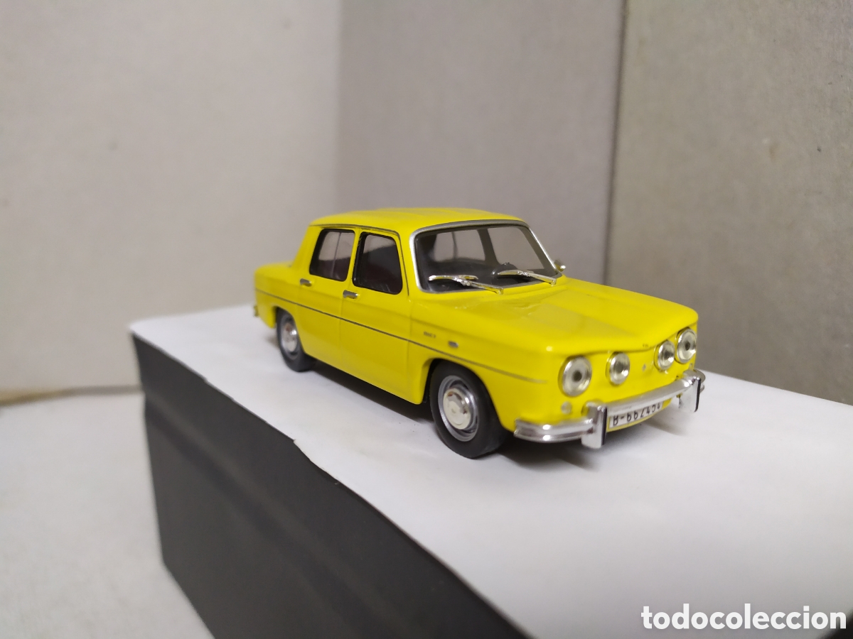 Voitures &agrave; l'&eacute;chelle: Renault 8 . Amarillo. Salvat
