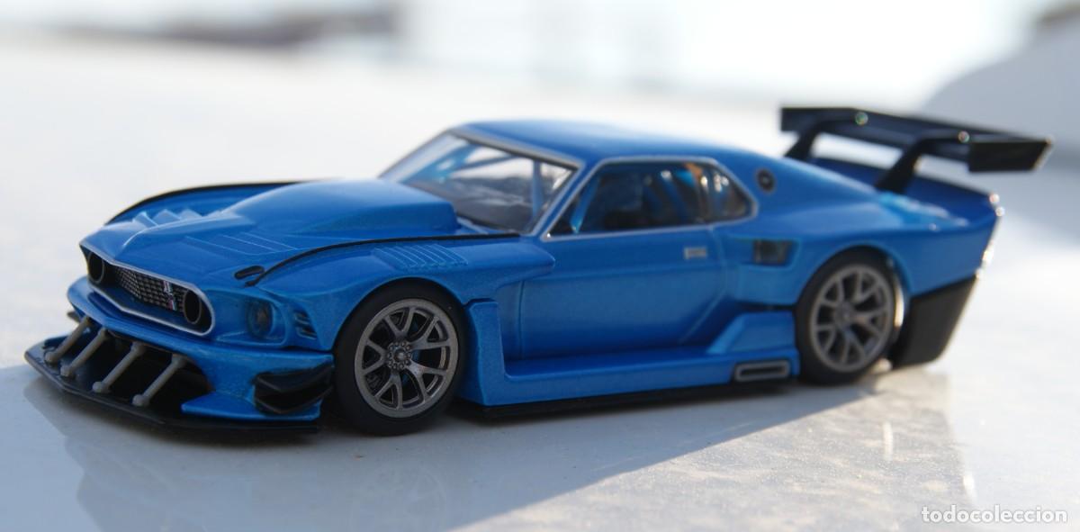 Model Cars: FORD MUSTANG 69 MODIFIED ESCALA 1/43 DE HOTWHELLS PREMIUM EN SU BLISTER