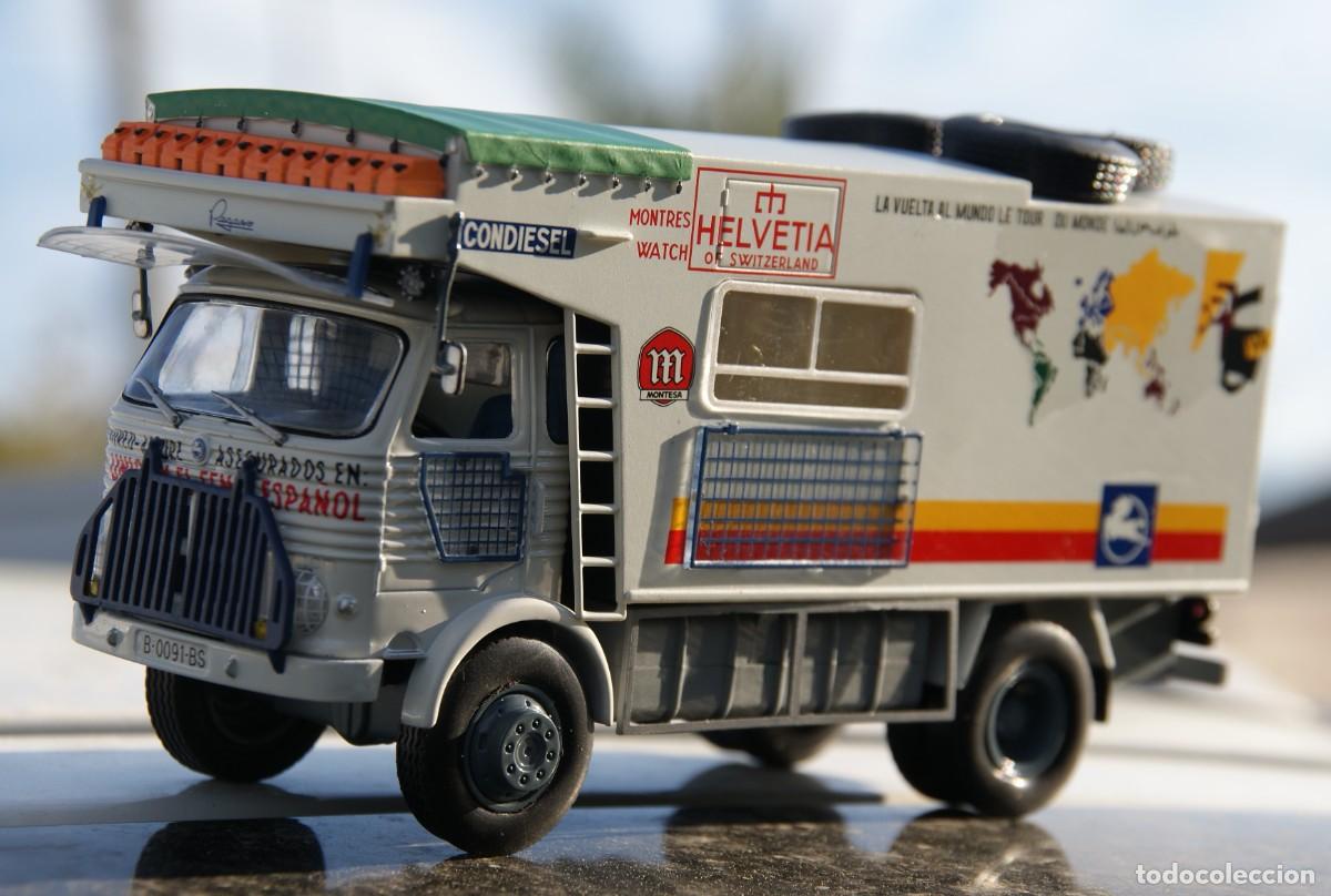 Model Cars: CAMION PEGASO 3040 B 1976 VUELTA AL MUNDO ESCALA 1/43 DE SALVAT EN su blister