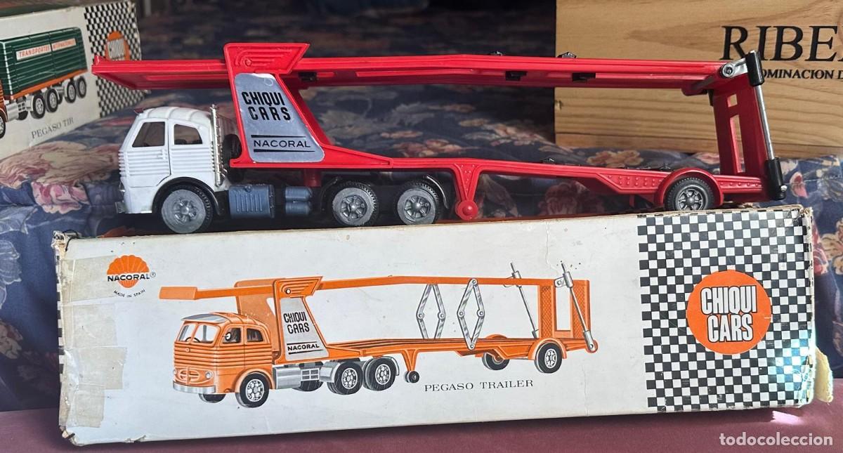 Coches a escala: Cami&oacute;n tr&aacute;iler chiqui card Nacoral
