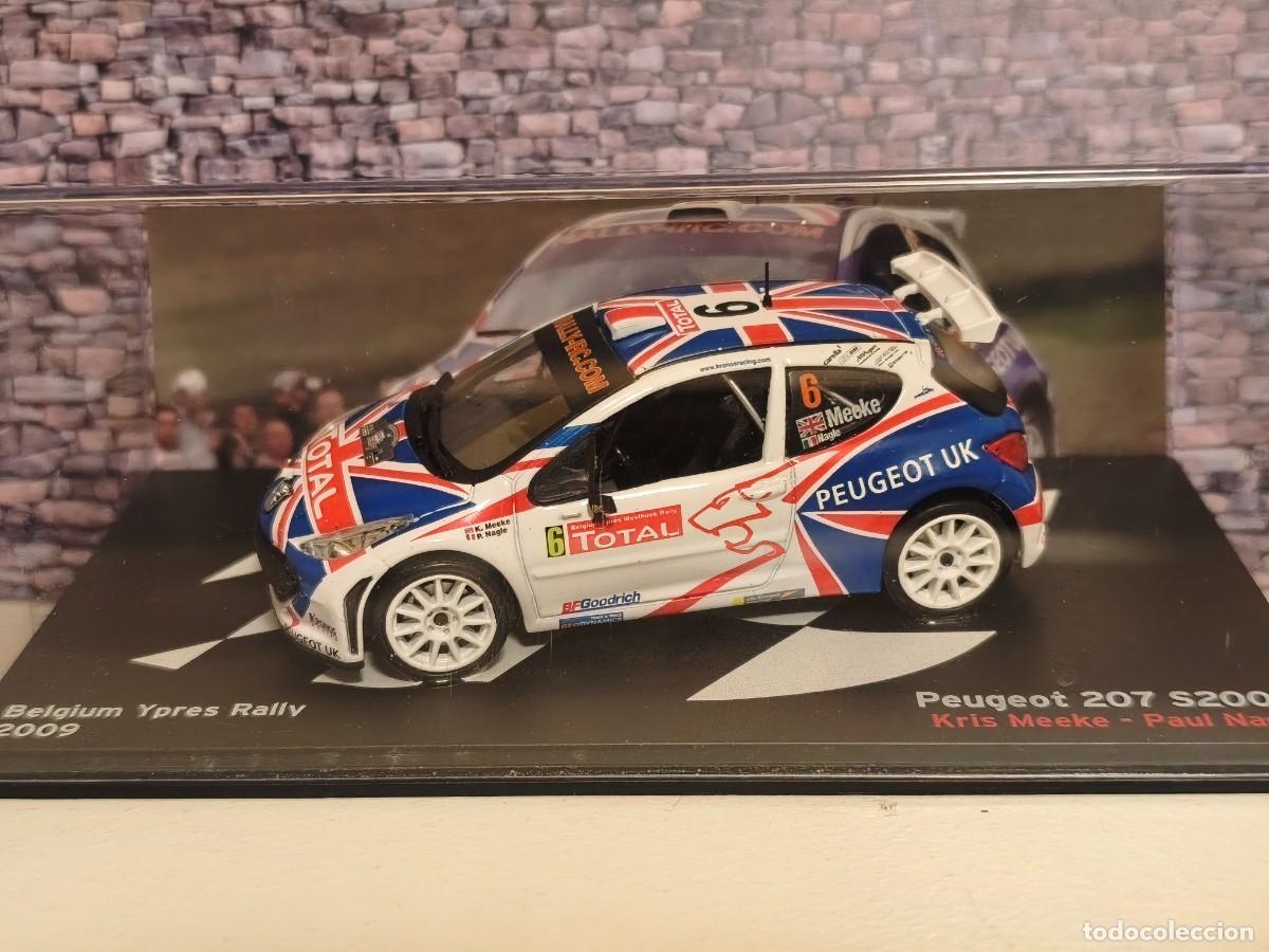 Coches a escala: Rally. Peugeot 207 S2000. K. Meeke-Ypres 2009. Escala 1/43. Leer bien descripci&oacute;n