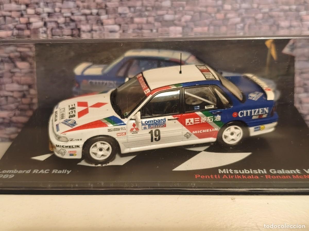 Coches a escala: Rally. Mitsubishi Galant VR4. P. Airikkala-RAC 1989. Escala 1/43. Leer bien descripci&oacute;n