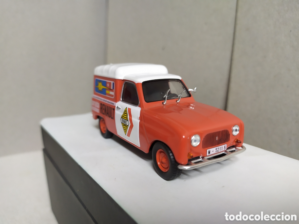 Coches a escala: Renault 4 Furgoneta. Renault servicio vacaciones. IXO