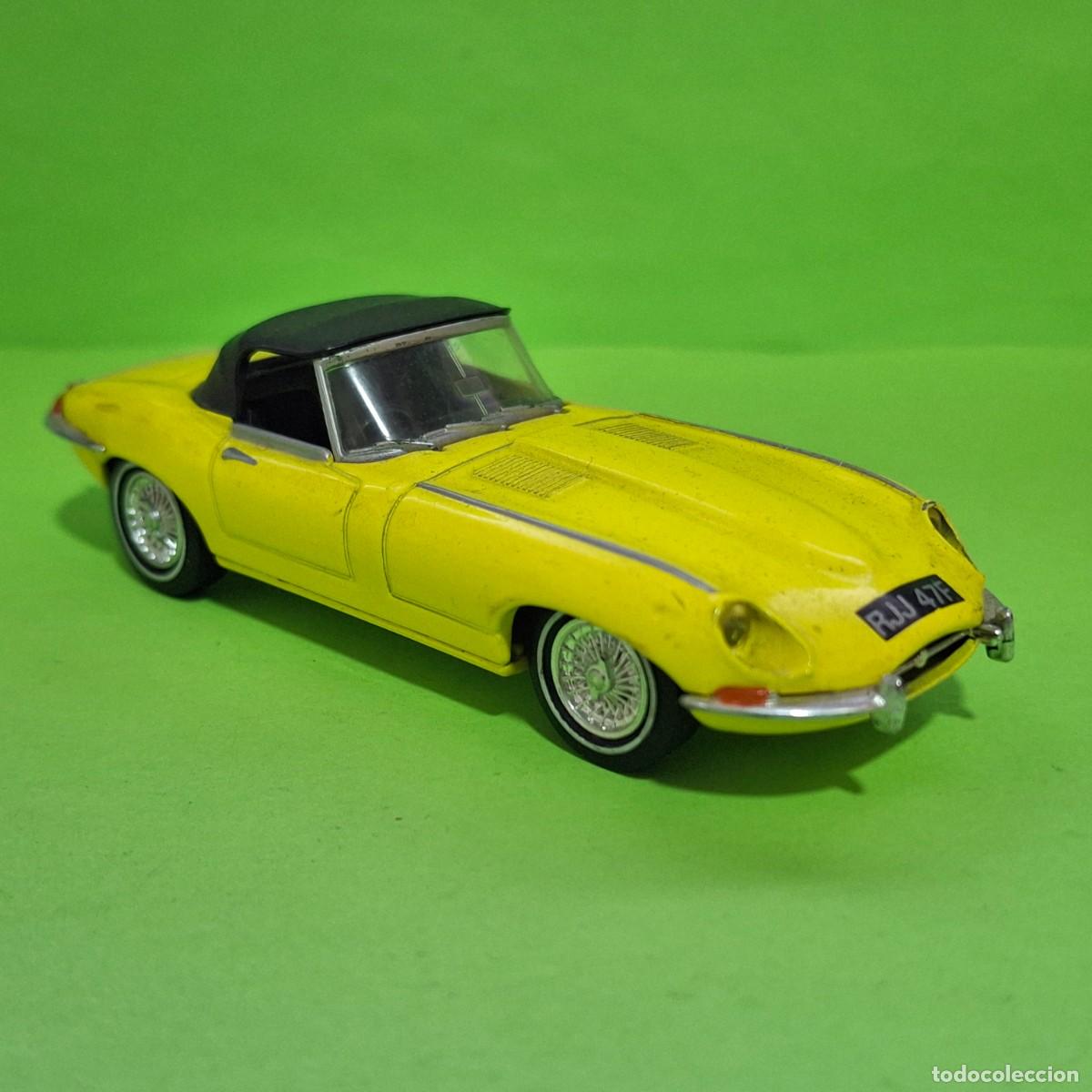 Coches a escala: MATCHBOX DINKY - JAGUAR E-TYPE - ESCALA ? 10,5cm. - FALTA TROZO PARACHOQUES TRASERO