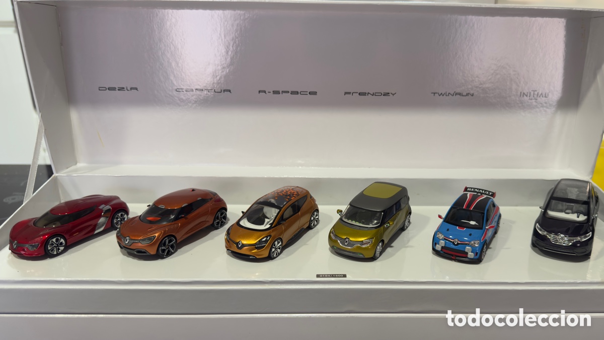 Coches a escala: Colecci&oacute;n Renault concept car 1/43