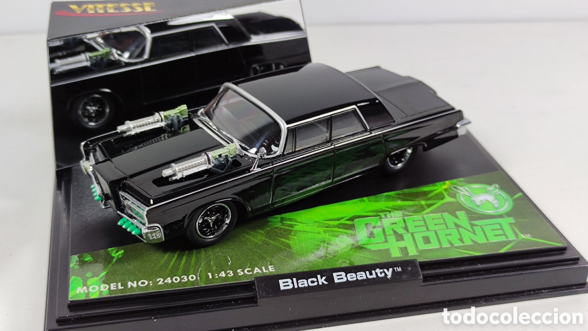 Coches a escala: The Green Hornet Black Beauty de Vitesse escala 1/43 Sun Star diecast