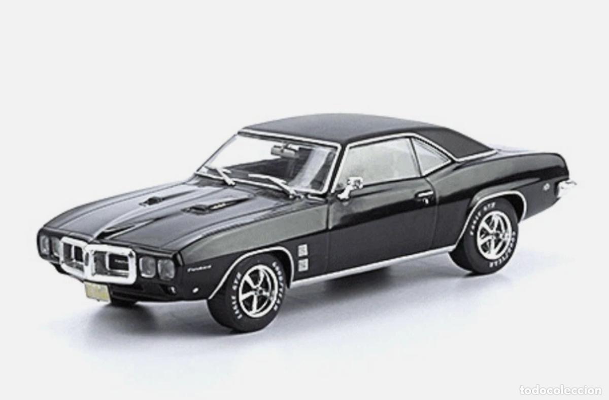 Coches a escala: Coche cl&aacute;sico americano PONTIAC FIREBIRD 400 Coup&eacute;, 1969 (Escala 1:43) Ixo. American cars. Nuevo