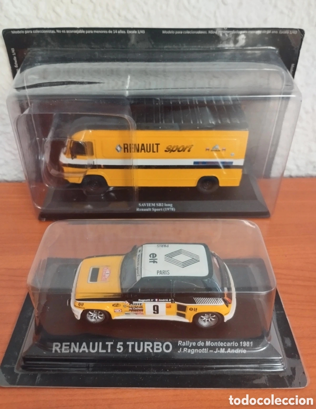 Coches a escala: PACK RENAULT SPORT RALLY