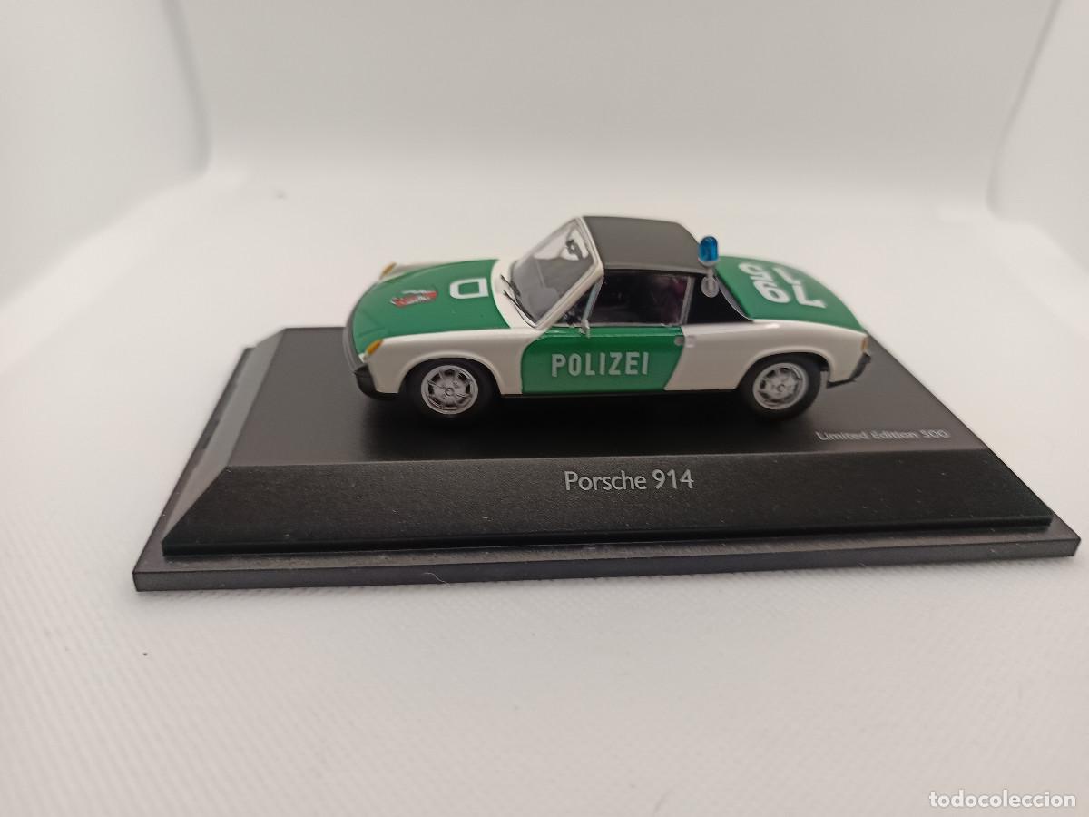 Coches a escala: Porsche 914 Polizei Nordheim Westfalien 1974 1:43 Coche de policia serie limitada de 500 ejemplares
