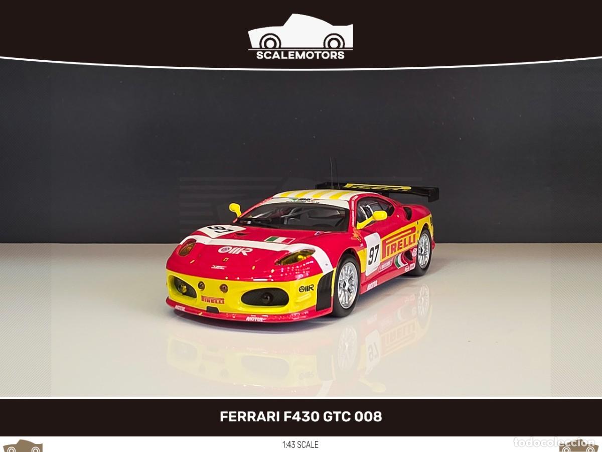 Coches a escala: 1:43 Ferrari F430 GTC #97 24h Le Mans F. Babini, M. Malucelli, P. Ruberti 2008