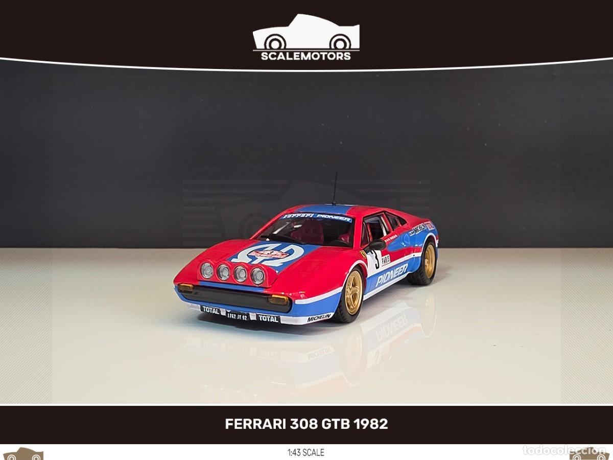 Coches a escala: 1:43 Ferrari 308 GTB #3 Rally Monte-Carlo J.C. Andruet y Biche 1982