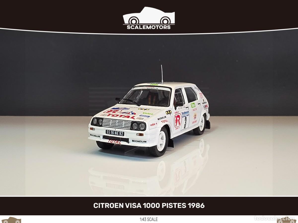 Coches a escala: 1:43 Citroen Visa 1000 Pistes #3 Rally des 1000 Pistes C. Vergnaud y M. C. Jovan 1986