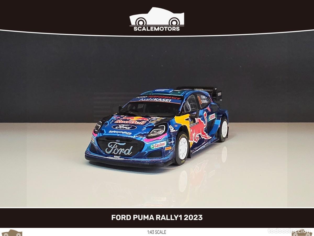 Coches a escala: 1:43 Ford Puma Rally1 #8 Rally Suecia O. Tanak y M. Jarveoja 2023