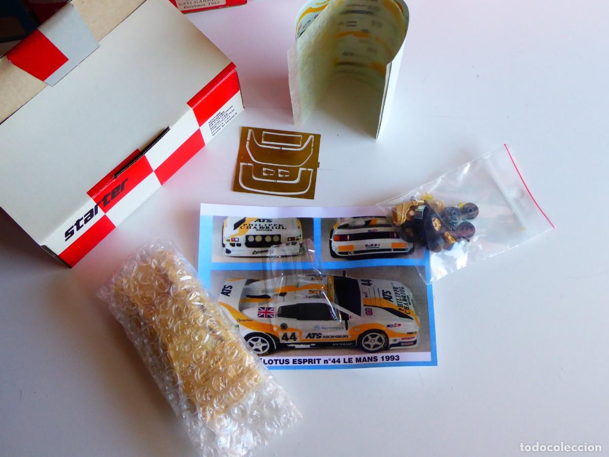 Coches a escala: 1/43 Starter Kit Lotus Esprit Phillippe Charriol Motorola ATS #44 24H Le Mans 1993 Piper Jacobelli
