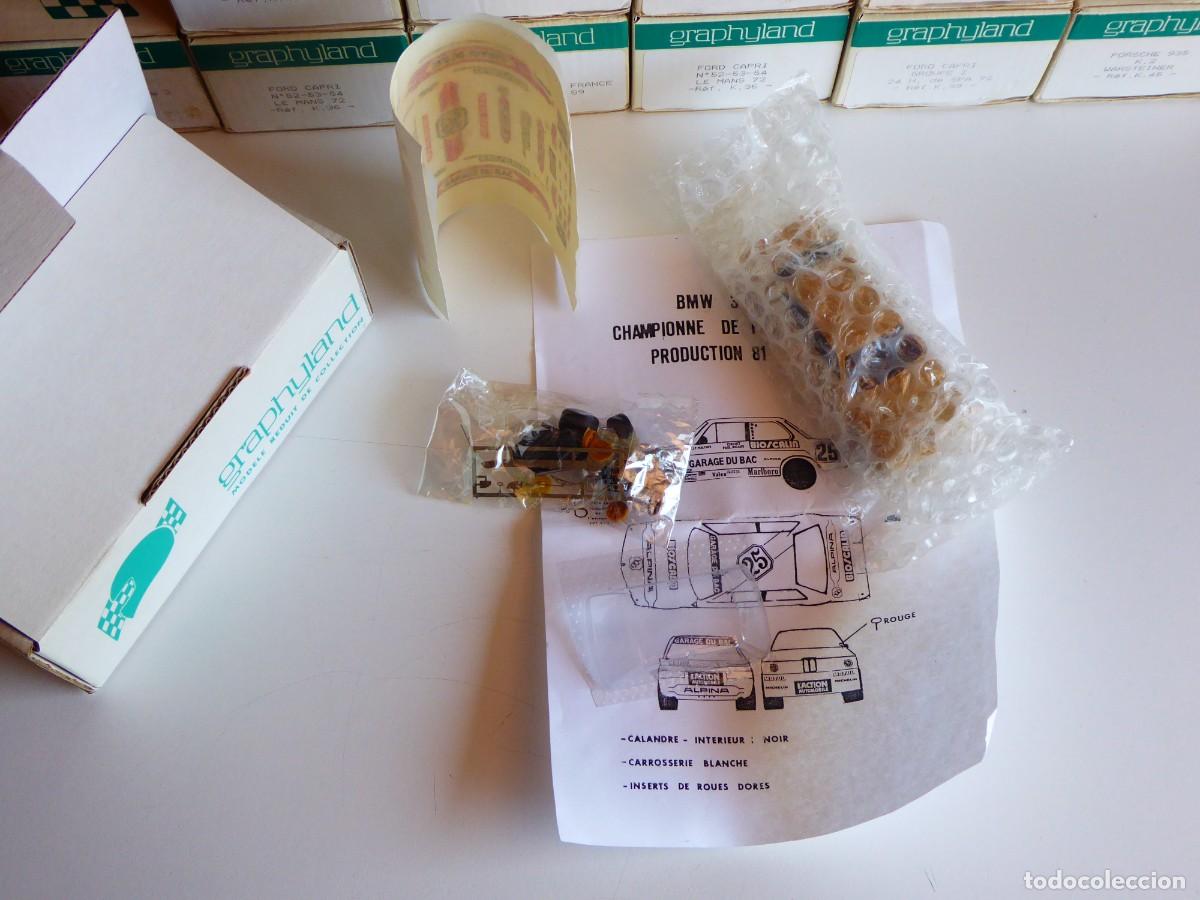 Coches a escala: 1/43 Graphyland Kit BMW Alpina 320 Garage Du Bac Bioscalin #25 Winner France Production 1981