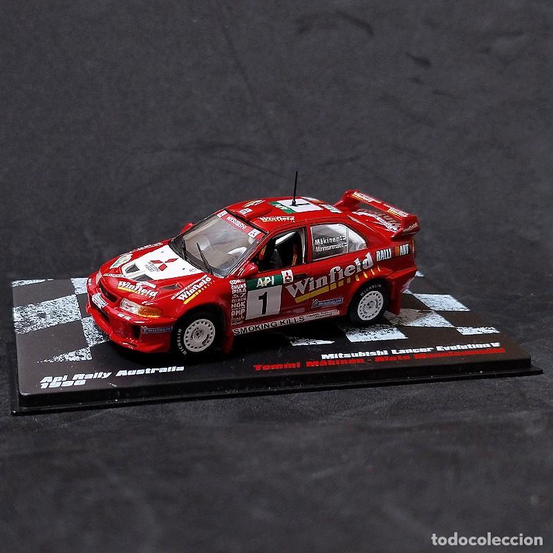Coches a escala: Altaya, Windfield M&auml;kinen, Lancer V, Australia 1998