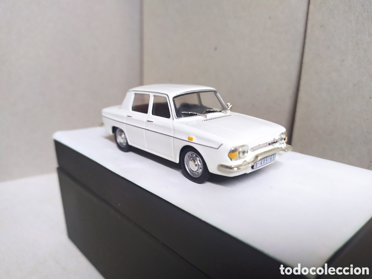 Coches a escala: Renault 10 . Blanco. IXO-Salvat