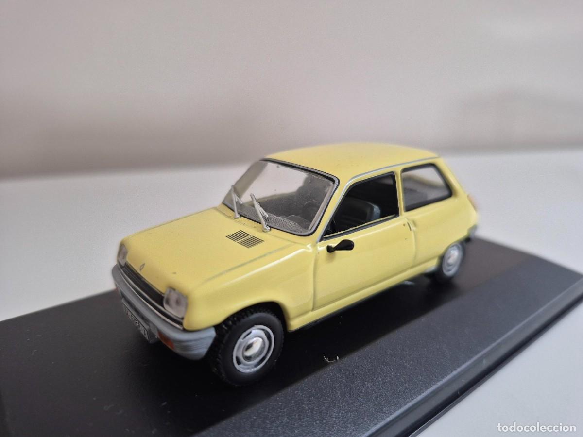 Coches a escala: 1/43 COCHE RENAULT 5 AMARILLO IXO ALTAYA 1:43 Matr&iacute;cula de Valladolid