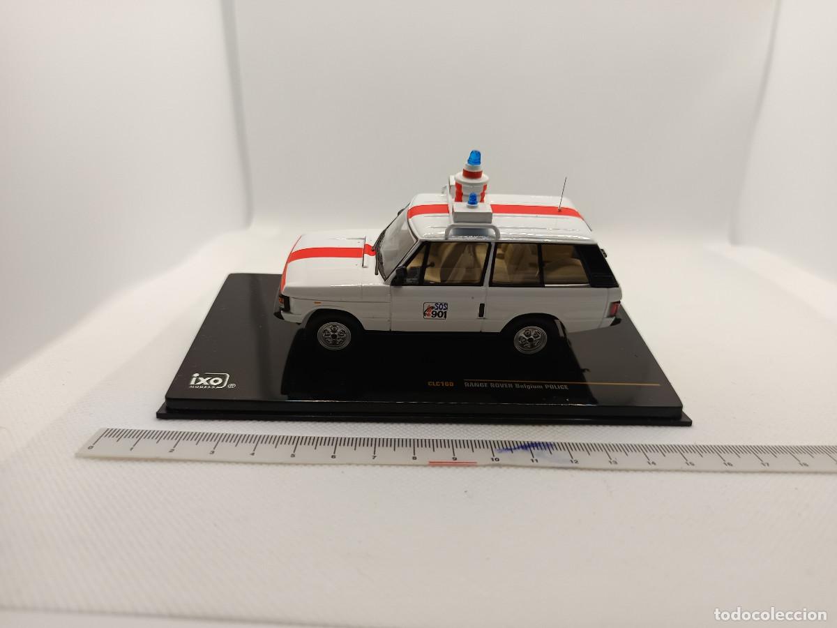 Coches a escala: Range Rover Mk1 Police Belgica 1986 Coche de policia de Ixo en escala 1:43