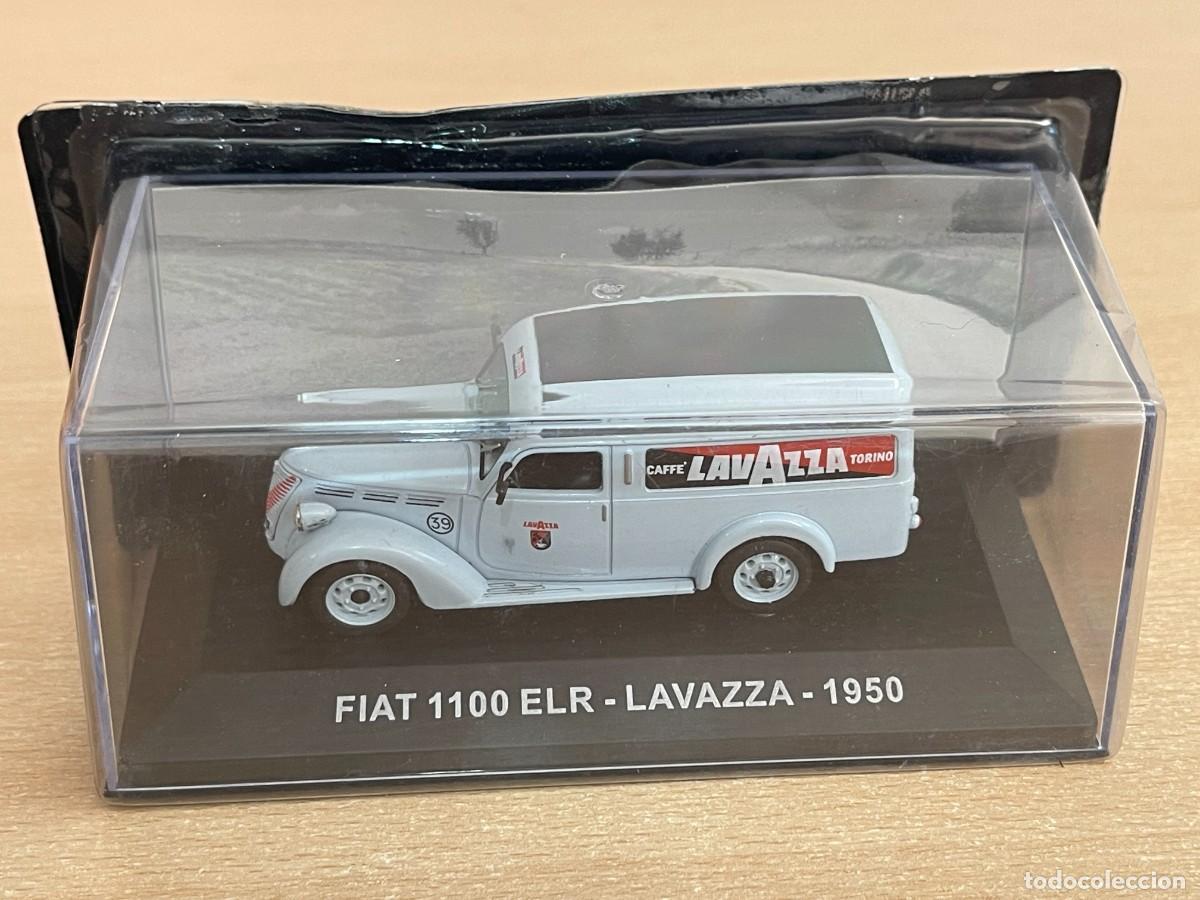 Coches a escala: Coche Furgoneta FIAT 1100 ELR - LAVAZZA - 1050 vintage car 1:43 die-cast metal car 1/43